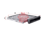 SAKURA,, Cabin Air Filter (Element), 27891-ED50A-A129, CAC-18190, NISSAN