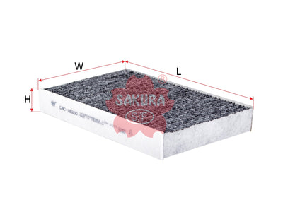 SAKURA,, Cabin Air Filter (Element), 272772100R, CAC-18200, NISSAN