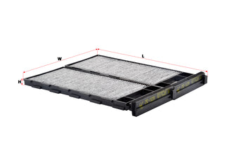 Cabin Air Filter (ဒြပ်စင်)၊ SAKURA၊ 27274-7J125၊ CAC-18230-S၊ NISSAN (125277)