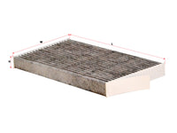 SAKURA,, Cabin Air Filter (Element), 27891-1FC0A, CAC-18270, NISSAN