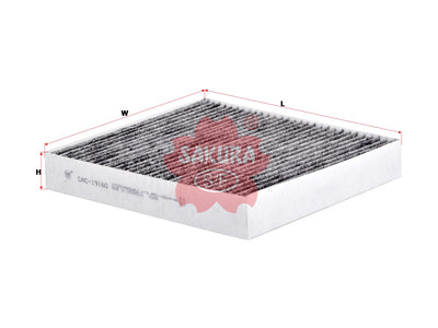 SAKURA,, Cabin Air Filter (Element), 19104784, CAC-19160, VOLVO CARS