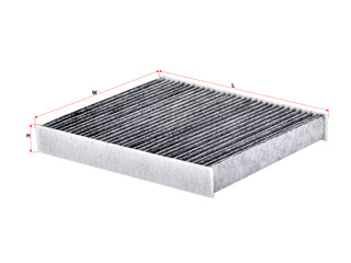 Cabin Air Filter (ဒြပ်စင်)၊ SAKURA၊ BE8Z-19N619-A၊ CAC-19220၊ FORD (126686)