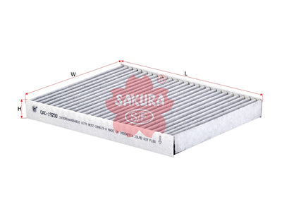 SAKURA,, Cabin Air Filter (Element), AE9Z-19N619-A, CAC-19250, LINCOLN