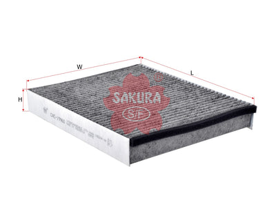 SAKURA,, Cabin Air Filter (Element), AV6N 19G244 AA, CAC-19960, FORD