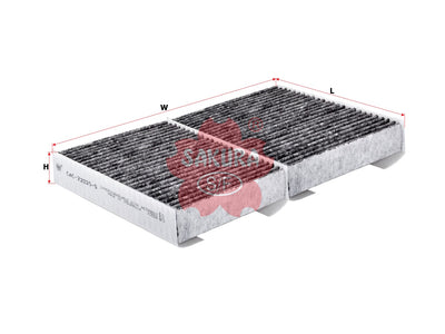 SAKURA,, Cabin Air Filter (Element), 46799653, CAC-22020-S, ALFA ROMEO