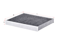 SAKURA,, Cabin Air Filter (Element), 46723331, CAC-22050, FIAT