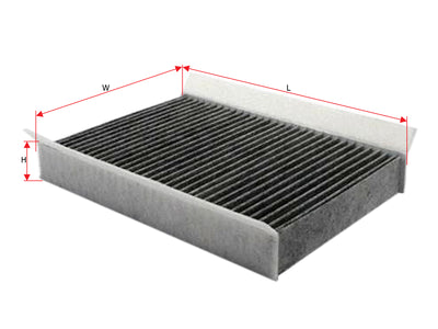 SAKURA,, Cabin Air Filter (Element), 0071775824-001, CAC-22090, FIAT