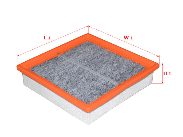 SAKURA,, Cabin Air Filter (Element), 20409908, CAC-2404, VOLVO