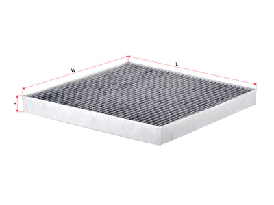 SAKURA,, Cabin Air Filter (Element), 85113754, CAC-24100, MACK