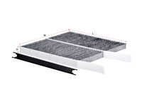 SAKURA,, Cabin Air Filter (Element), A 415 835 11 00, CAC-25130-S, RENAULT