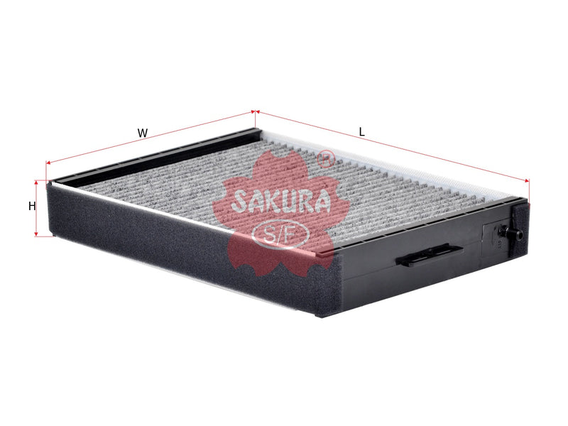 SAKURA,, Cabin Air Filter (Element), 97619-38100, CAC-2802, HYUNDAI