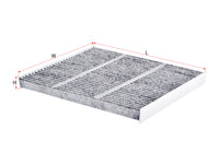 SAKURA,, Cabin Air Filter (Element), 97133-G2000, CAC-28151, HYUNDAI