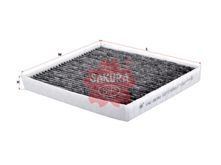Cabin Air Filter (Element)၊ SAKURA၊ 97133-C5000၊ CAC-28390၊ KIA (124331)