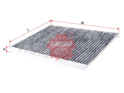 SAKURA,, Cabin Air Filter (Element), P87902 F000 A, CAC-29040, KIA