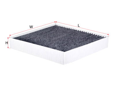 SAKURA,, Cabin Air Filter (Element), 97133-D4100, CAC-29100, KIA
