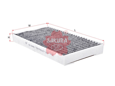 SAKURA,, Cabin Air Filter (Element), 65 31 9 171 858, CAC-30050, BMW