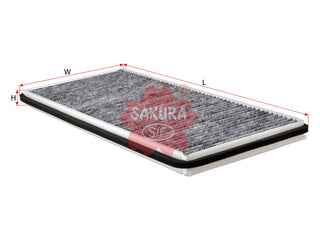 Cabin Air Filter (ဒြပ်စင်)၊ SAKURA၊ LR032199၊ CAC-30060၊ BMW (125509)