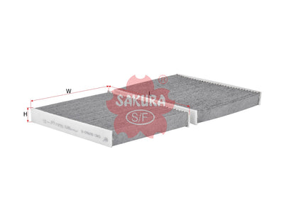 SAKURA,, Cabin Air Filter (Element), 64 11 9 272 642, CAC-30960-S, BMW