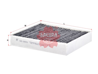 SAKURA,, Cabin Air Filter (Element), 64 11 9 237 555, CAC-30970, BMW