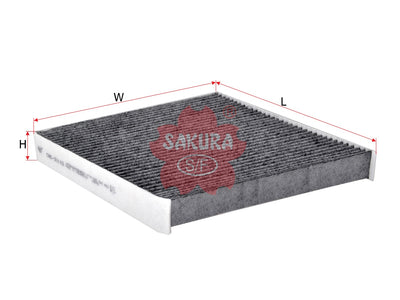 SAKURA,, Cabin Air Filter (Element), 5Q0 819 653, CAC-31110, SEAT