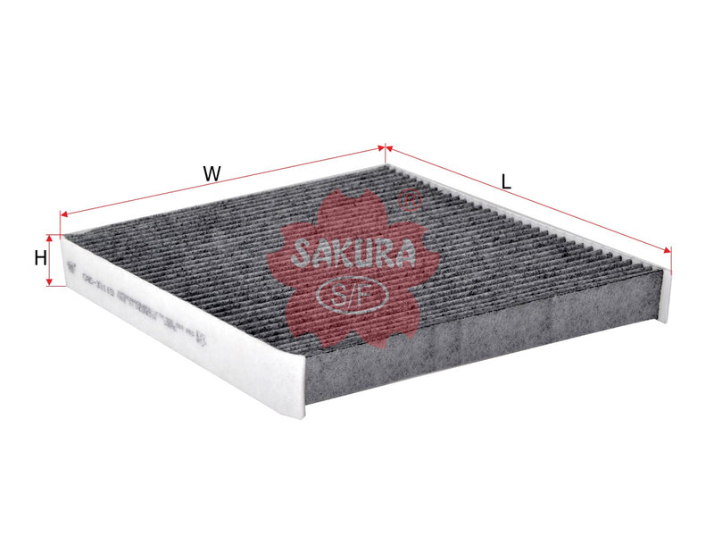 SAKURA,, Cabin Air Filter (Element), 5Q0 819 653, CAC-31110, SEAT