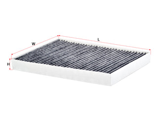 Cabin Air Filter (Element)၊ SAKURA၊ 8W0 819 439 A၊ CAC-31120၊ VOLKSWAGEN (123491)