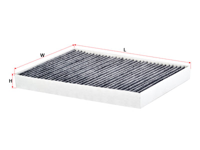 Cabin Air Filter (Element)၊ SAKURA၊ 8W0 819 439 A၊ CAC-31120၊ VOLKSWAGEN (123491)