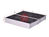 SAKURA,, Cabin Air Filter (Element), 2R2819429, CAC-31150-S, VOLKSWAGEN
