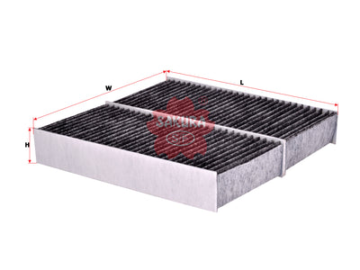 SAKURA,, Cabin Air Filter (Element), 2R2819429, CAC-31150-S, VOLKSWAGEN