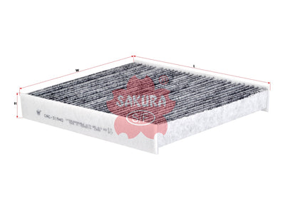 SAKURA,, Cabin Air Filter (Element), 6R0 819 653, CAC-31940, SEAT