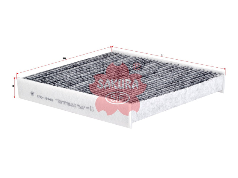 SAKURA,, Cabin Air Filter (Element), 6R0 819 653, CAC-31940, SEAT