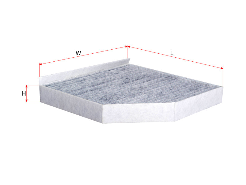 SAKURA,, Cabin Air Filter (Element), 4H0 819 439, CAC-31970, AUDI
