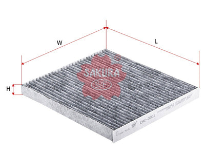 SAKURA Cabin Air Filter (Part No: 88568-52010 / CA-3301) for Toyota RAV4