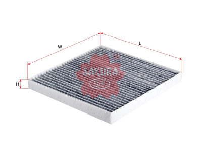 SAKURA,, Cabin Air Filter (Element), 68164981AA, CAC-36010, PONTIAC