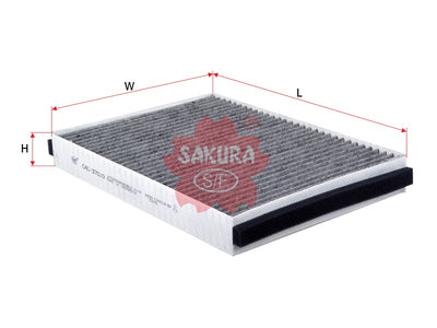 SAKURA,, Cabin Air Filter (Element), 31366123, CAC-37010, VOLVO CARS