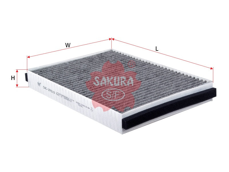 SAKURA,, Cabin Air Filter (Element), 31366123, CAC-37010, VOLVO CARS