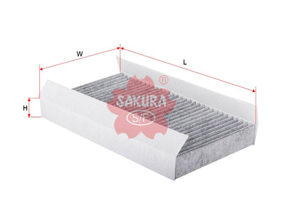 SAKURA,, Cabin Air Filter (Element), JKR 500020, CAC-37980, LAND ROVER