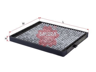 SAKURA,, Cabin Air Filter (Element), 96962173, CAC-65190, CHEVROLET