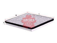 SAKURA,, Cabin Air Filter (Element), 95215156, CAC-65220, CHEVROLET