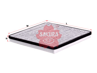 Cabin Air Filter (ဒြပ်စင်)၊ SAKURA၊ 95215156၊ CAC-65220၊ CHEVROLET (126110)
