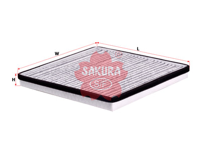 SAKURA,, Cabin Air Filter (Element), 95215156, CAC-65220, CHEVROLET