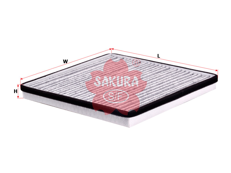 SAKURA,, Cabin Air Filter (Element), 95215156, CAC-65220, CHEVROLET