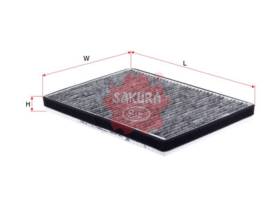 SAKURA,, Cabin Air Filter (Element), 92230655, CAC-65280, CHEVROLET