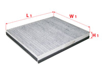SAKURA,, Cabin Air Filter (Element), 92231069, CAC-65290, CHEVROLET