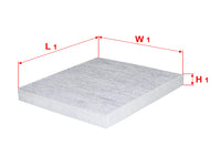 SAKURA,, Cabin Air Filter (Element), 68079487AA, CAC-66030, JEEP