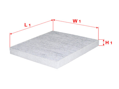 SAKURA,, Cabin Air Filter (Element), 68079487AA, CAC-66030, JEEP
