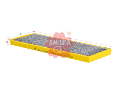 SAKURA,, Cabin Air Filter (Element), 191 3500, CAC-83020, SCANIA