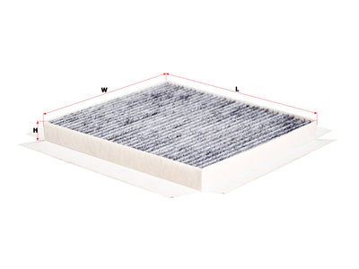 SAKURA,, Cabin Air Filter (Element), 30005704, CAC-89140, SAIC