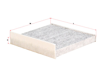 SAKURA,, Cabin Air Filter (Element), 10170262, CAC-89150, SAIC