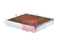 SAKURA,, Cabin Air Filter (Element), T1032987MA, CAV-11350, TOYOTA